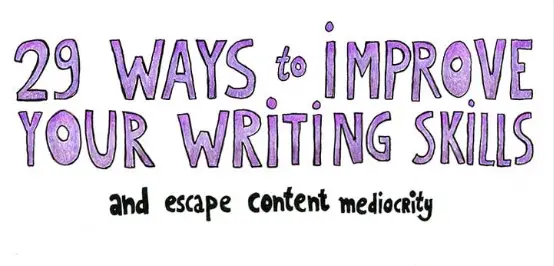 #29 Tips to Improve Your Writing (Infographic)